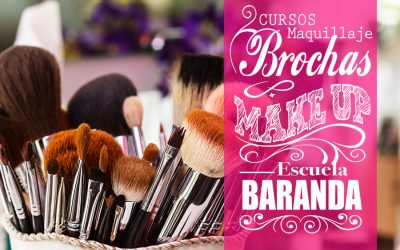Tipos de Brochas y para que sirve cada una | Curso maquillaje Escuela baranda
