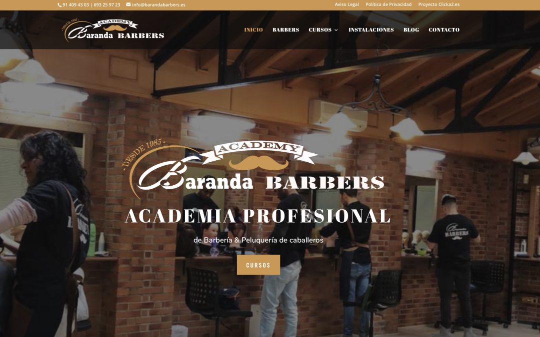 Nueva academia y nueva web. Todos los cursos al mejor precio.
